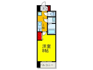 ＢＡＤＧＥ鶴橋の物件間取画像